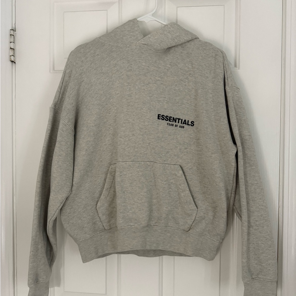 Essentials Heather Gray Pullover